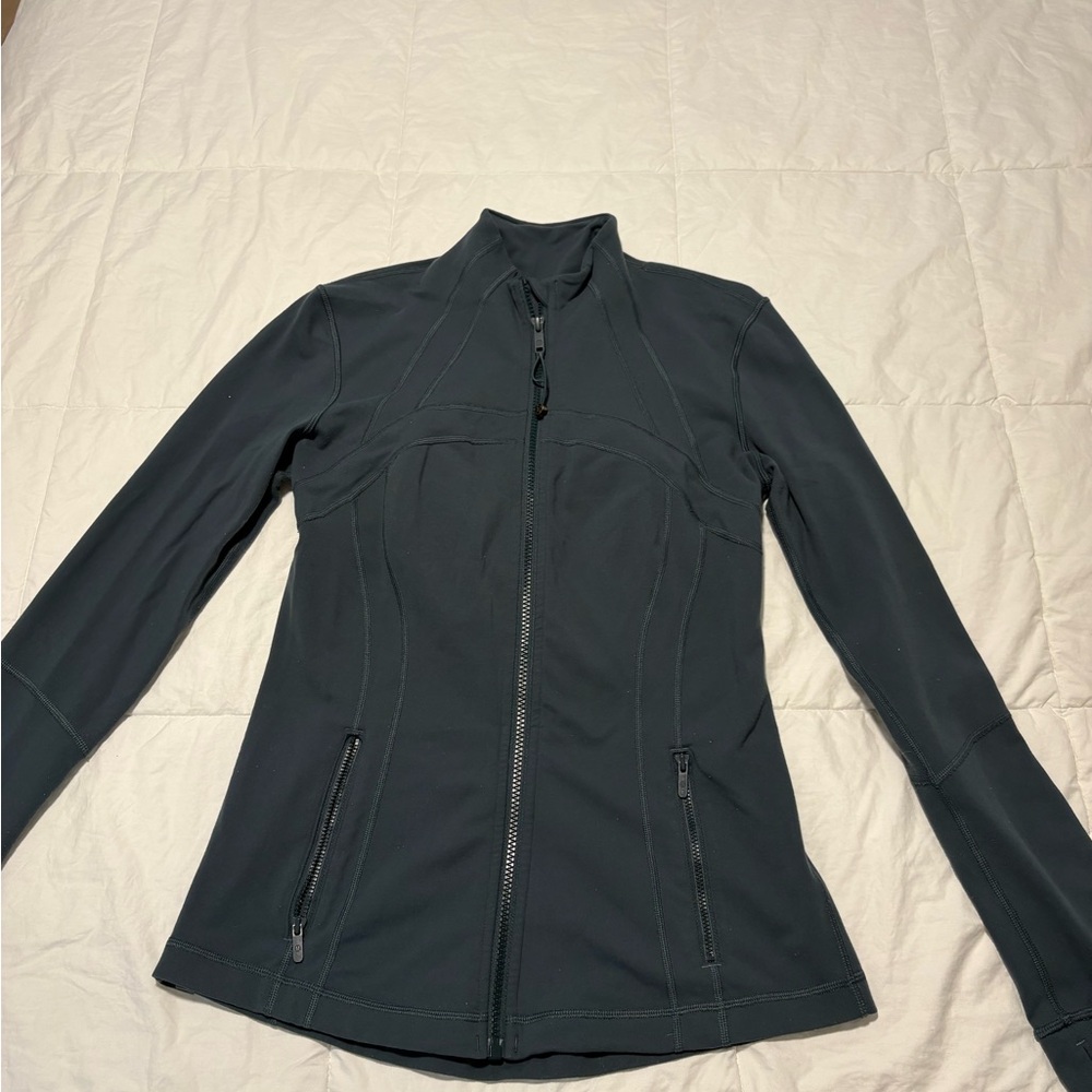 Lululemon teal Define Jacket